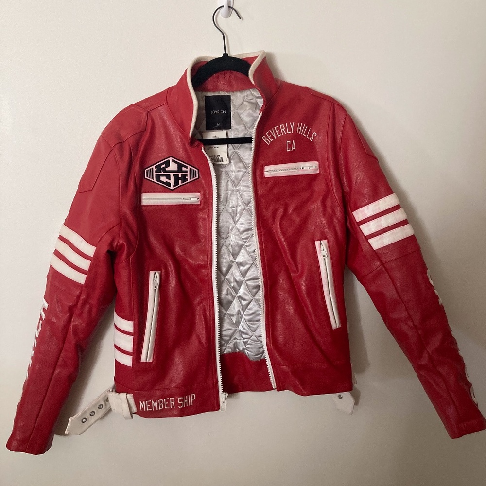 VINTAGE RACING JOYRICH LEATHER JACKET